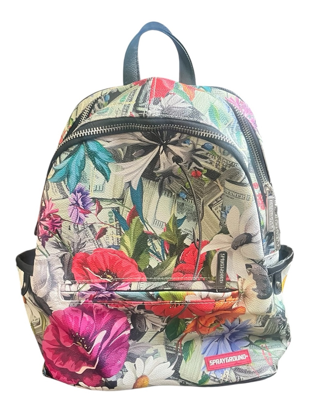 Sprayground Botanical Garden Of Money Multicolor Mini Backpack